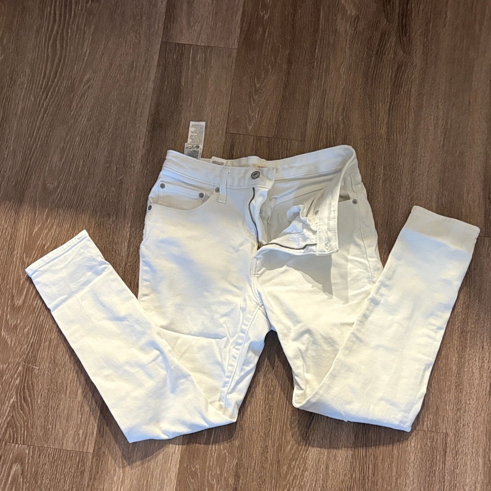 Levi's 721 White high rise Skinny Jeans
